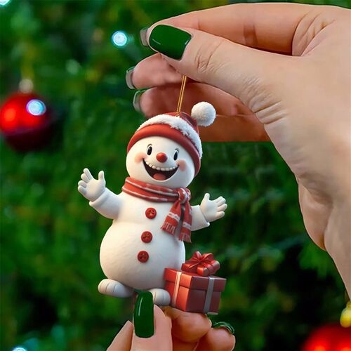 Christmas Decorations Pendant Acrylic Double-sided Printing