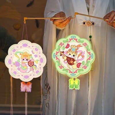 Chinese New Year Snake Lantern Projection Lamp DIY Kit for K