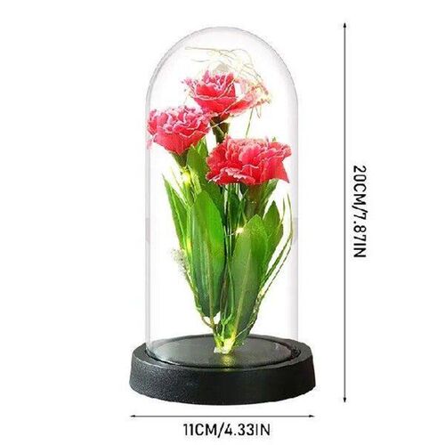 Simulation Carnation Mothers Day Led Light Led Lamp