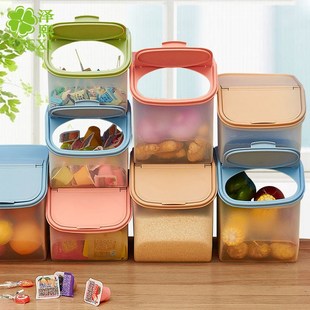 rice bottle pot cover food storage container box can