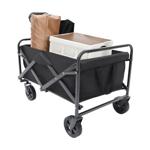 Collapsible Folding Wagon Garden Cart, Utility Wagon, Beach