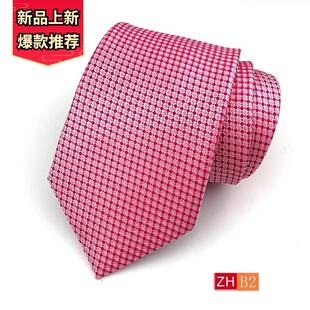 24Mens Neck Ties Tie For Men Necktie Red Business Neckties M