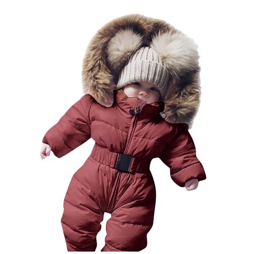 Winter Clothes Baby Snowsuit Infant Baby Girls Snowsuit Romp