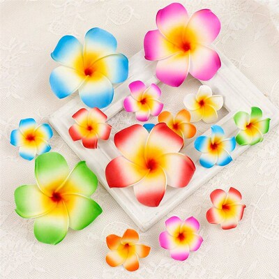 10Pcs 4.5/10cm Aritificial Flowers Heads PE Foam Fake Flower