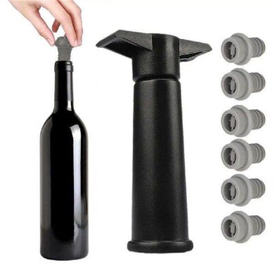 Advanced Vacuum Sealing Design for Wine Wine Saver Vacuum