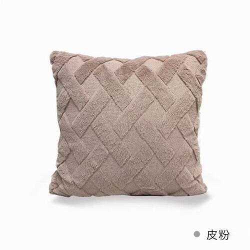 velvet plaid pillow sofa cushion cover pillowcase枕套