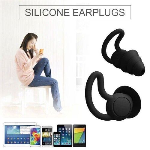 Silicone Ear Plugs Sound Insulation Anti Noise Sleeping