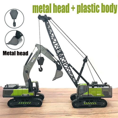 1:50 Simulation Alloy Head Diecasts Toy Engineering Vehicle