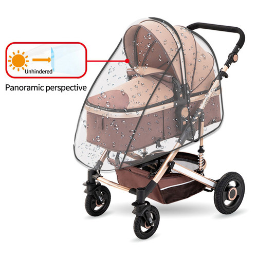 Universal Stroller Rain Cover Baby Car Weather Wind Sun Shie