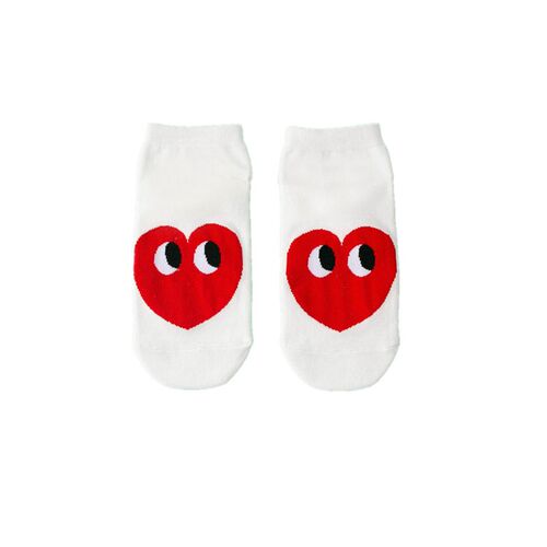 Woman socks white  cartoon Womens cotton cute Japanese styl
