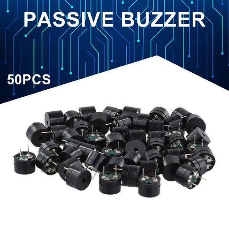 50PCS Passive Speaker Buzzer Electromagnetic Impedance 16 - 实物图