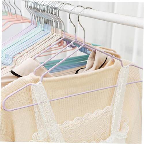 40 Pcs/Lot plastic Clothes Hangers Dress Coats Hanger holder