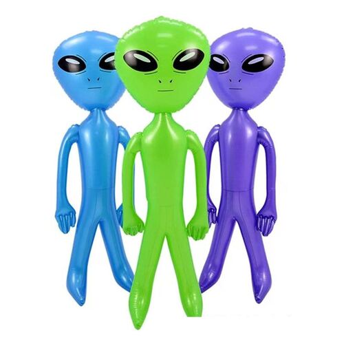 Toy Pvc Inflatable Alien Halloween Bar Decorations Large And