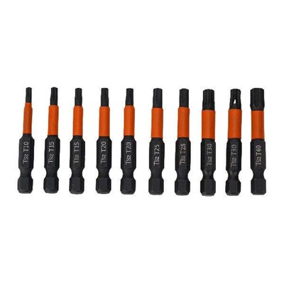 Reliable and   11Pcs Magnetic Torx Bit Set for Easy Use