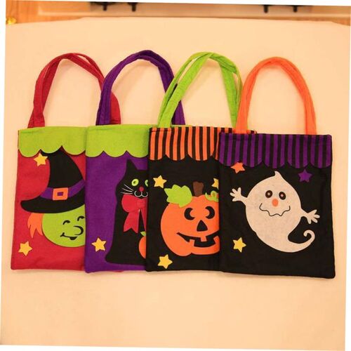 New Halloween Decorative Supplies Pumpkin Skull Decal Handba