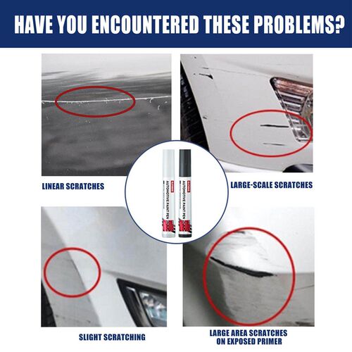 Rayhong Car Paint Pen - Scratch and Scuff Repair Touch-Up Pe