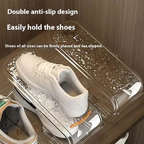 Shoe Organizer Double-layer Footwear Support Slot Space Savi