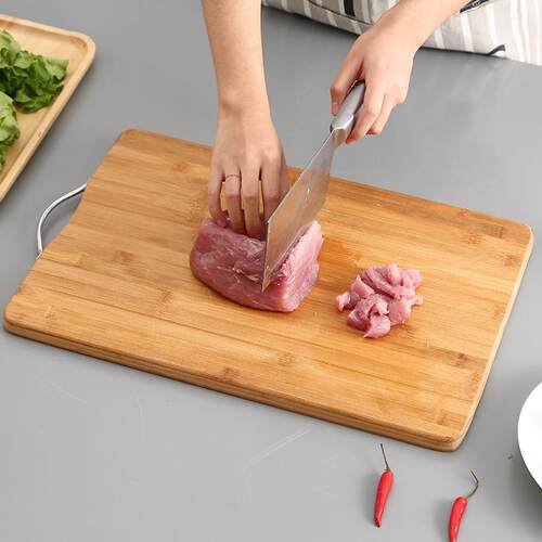 Household kitchen chopping board bamboo solid wood sticky