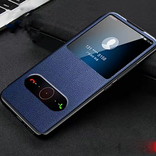 For Honor X8 2023 Case Fashion View Window PU Leather Flip v