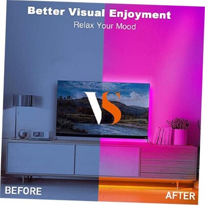 1LED Strip Lights for Room Ice Lights TV Backlight Color RGB