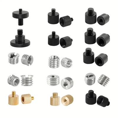 1/4 3/8 To 5/8 Female Male Threaded Screw Mount Adapter For