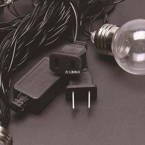 6m 20 LED Light String Plastic Bulb Lamp Indoor Decor Light