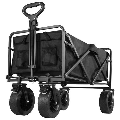 Heavy Duty Outdoor Folding Wagon Cart Large Capacity Collaps