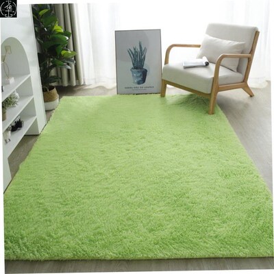Fluffy Area Rugs for Bedroom Shaggy Floor Mat Carpet 地毯垫1