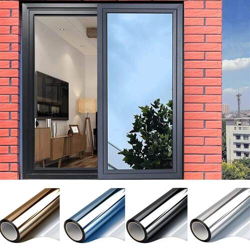 Multi-size One Way Mirror Window Film Privacy Sun Blocking G