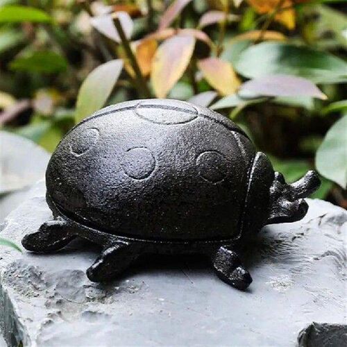 Key Tray For Entryway Decor Retro Ladybug Key Bowl Iron Key
