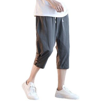 Short Pan Mens Loose Teenagers Thin Seven-point Pan Summer