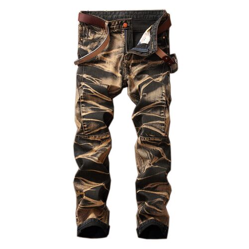 Supply Jeans Mens Four-color Pants Old Straight Retro rendy