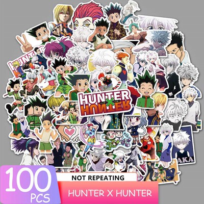 100pcs Anime Stickers Demon Slayer Hunter X Graffiti DIY Lug