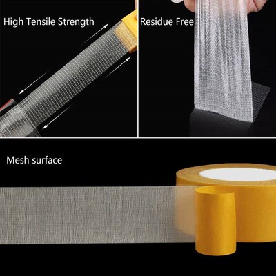 5/10m Strong Fixation Double Sided Tape Heavy Duty Transluce