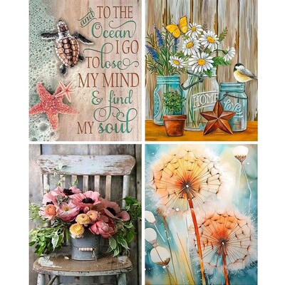 1pc Paint by Numbers Kit for Adults Beginner on , Painting K