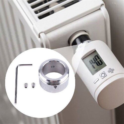 Radiator Valve Thermostat Head With Strips 304 Stainless