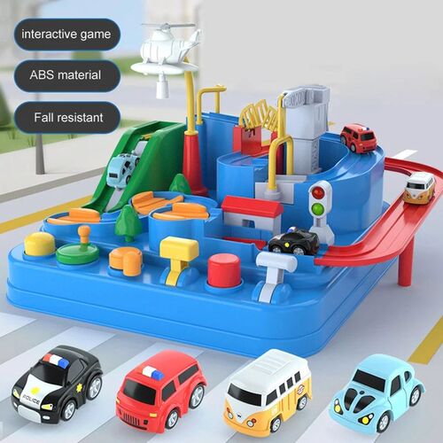Racing Rail Car Model Educational Toys Children Track Advent