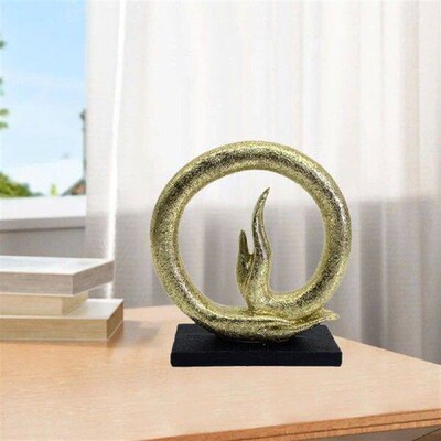 Abstract Hands Statue Home Decor Artwork Centerpiece
