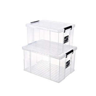 Storage box plastic box transparent dormitory organize boxes