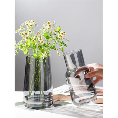 Vase furnishing articles flower arranging transparent glass