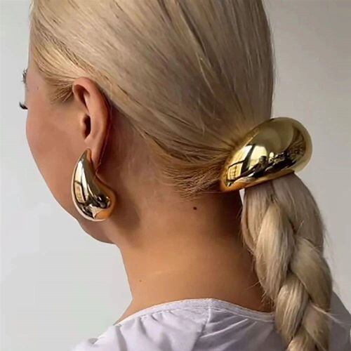 Metal Irregular Double-layer Hair Bands Ropes for Women Head