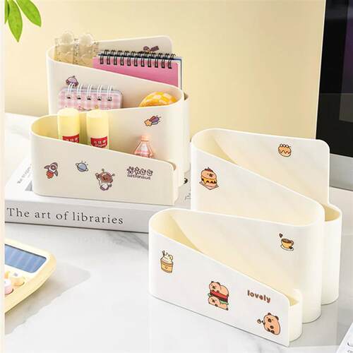 Creative Office Desktop Stationery Storage Box Pen Holder St