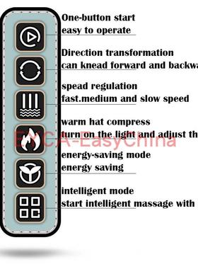 High-end Massage Pillow Machine Electric Neck Massager Body