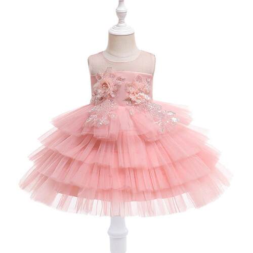 Girls Party Wedding Dress Princess Dresses Baby Kids Clothes