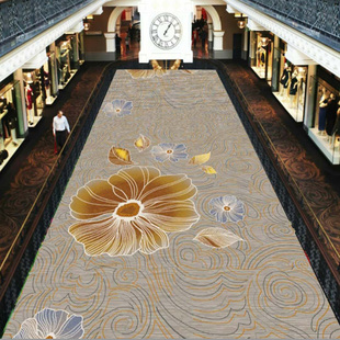 欧式 家用走廊玄关阳台地毯客厅沙发茶几地毯宾馆酒店KTV满铺 风格