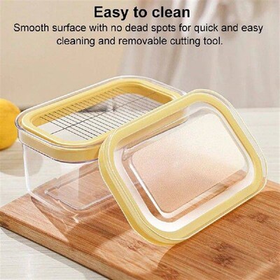 Butter Slicer Cutter with Sealing Lid Butter Slice