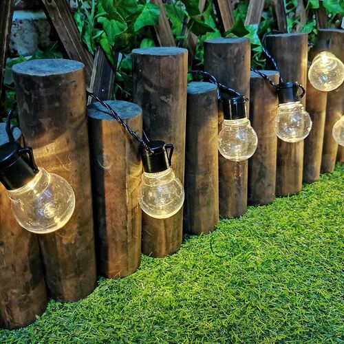 Led Solar Light String G50 Bulb Light Retro Hook Light Strin