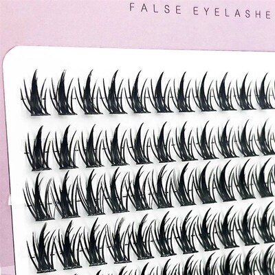 160 Bunches Eyelash Individual Eyelash Cluster Natural Eyela