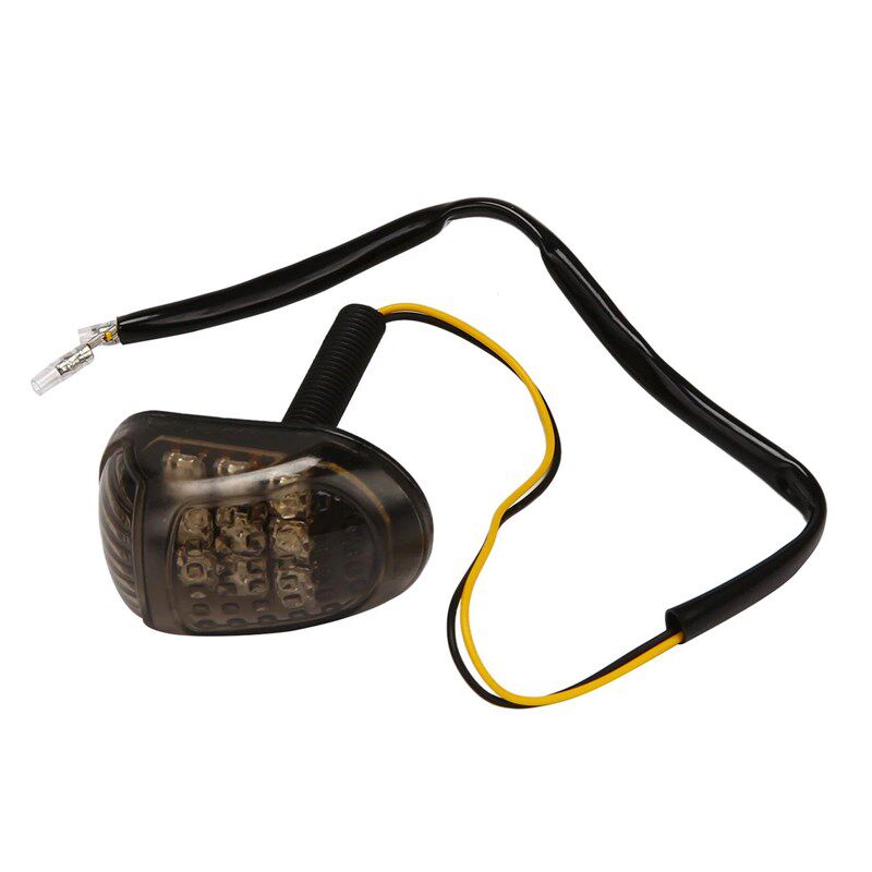 1 Pair Motorcycle Turning Light 12V LED Turn Signals Light S - 实物图
