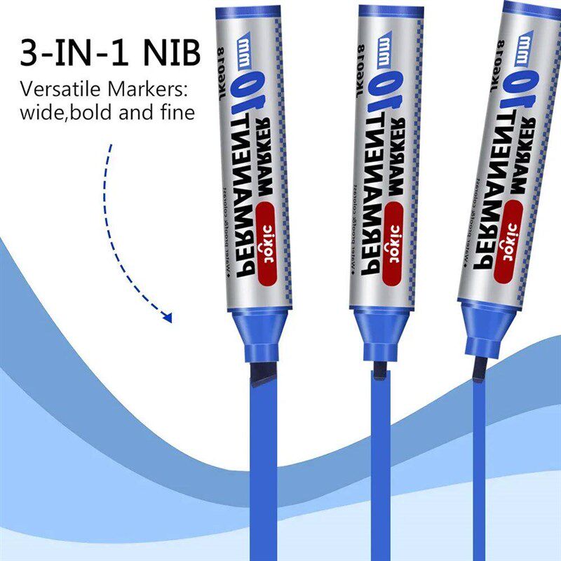 1/4 Pcs Colors Set Permanent Marker Pen Waterproof Ink Thin图片